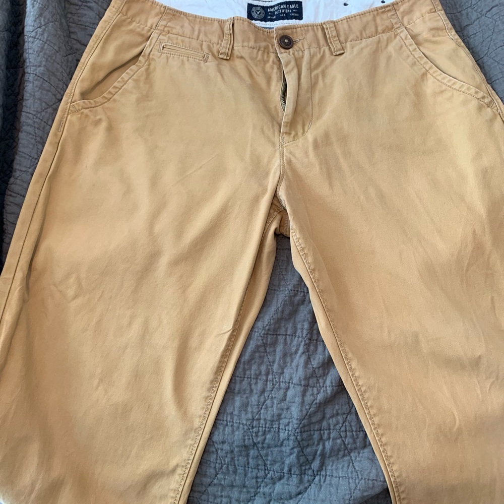 Vintage American Eagle Flatfront khakis 32x32
